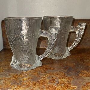 RARE Set of 2 Flintstone Mammoth Mugs 1993 McDonald’s